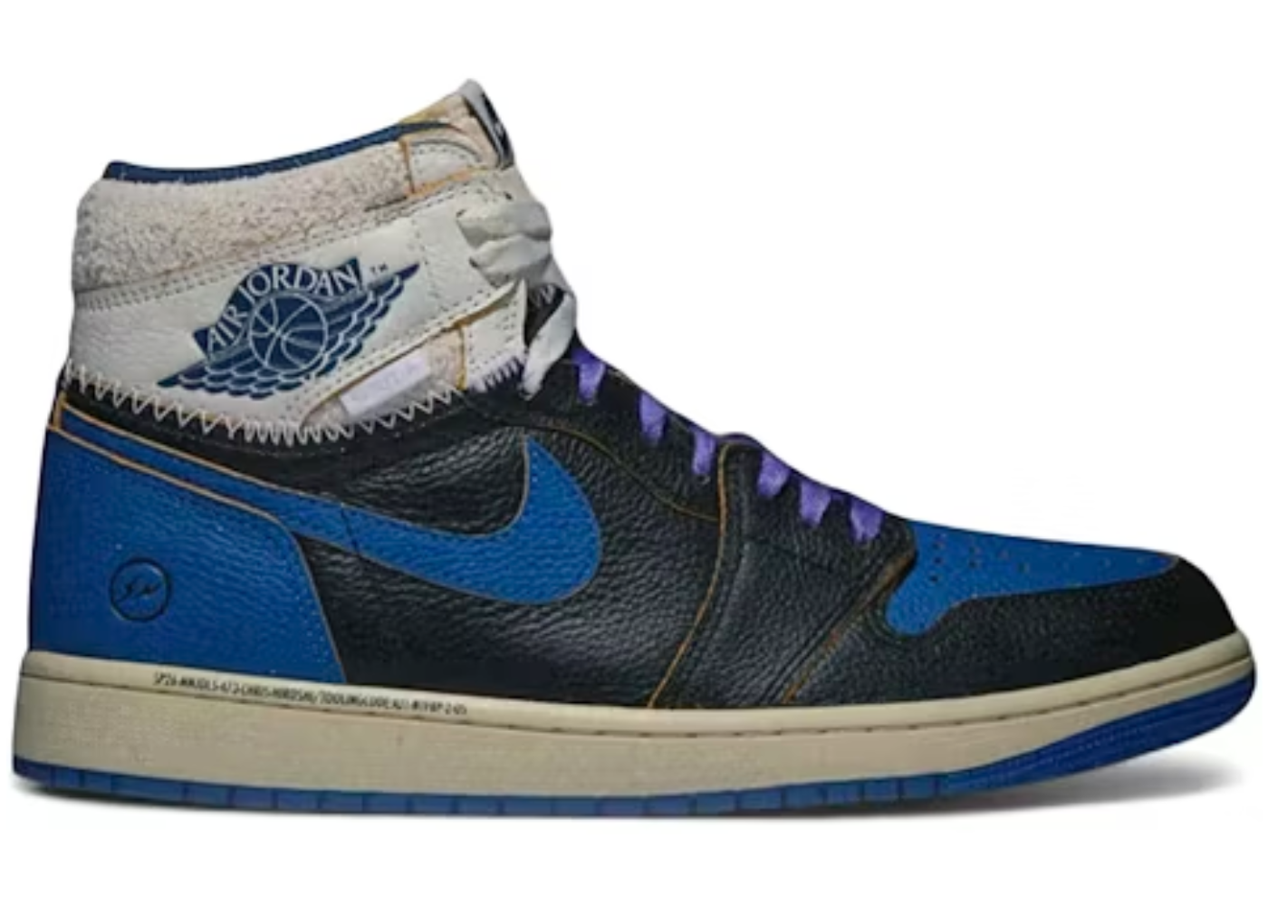 Jordan 1 High Fragment x Union Sport Royal