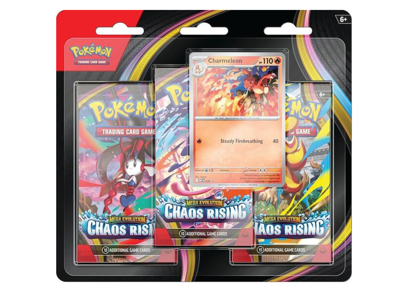 Pokemon TCG Chaos Rising Blister 3-Pack