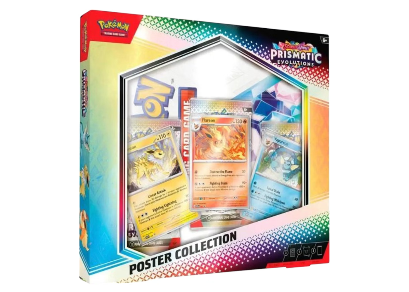 Pokemon TCG Scarlet & Violet Prismatic Evolutions Poster Collection