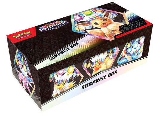 Pokemon TCG Scarlet & Violet Prismatic Evolutions Surprise Box