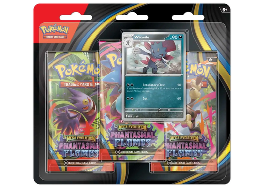 Pokemon TCG Phantasmal Flames Weavlie Blister Pack