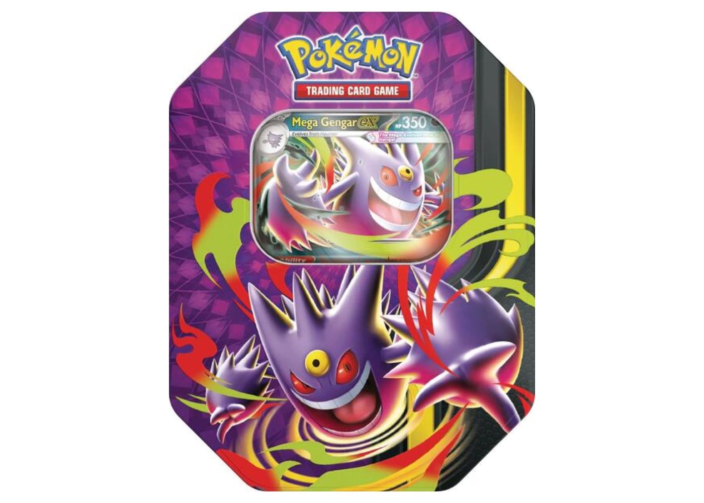 Pokemon TCG Mega Moonlit Tin Mega Gengar ex